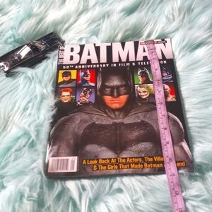 Batman magazine 50  anniversary in film television
